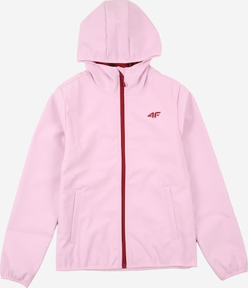 4F Junior Спортивная куртка в Лиловый: спереди
