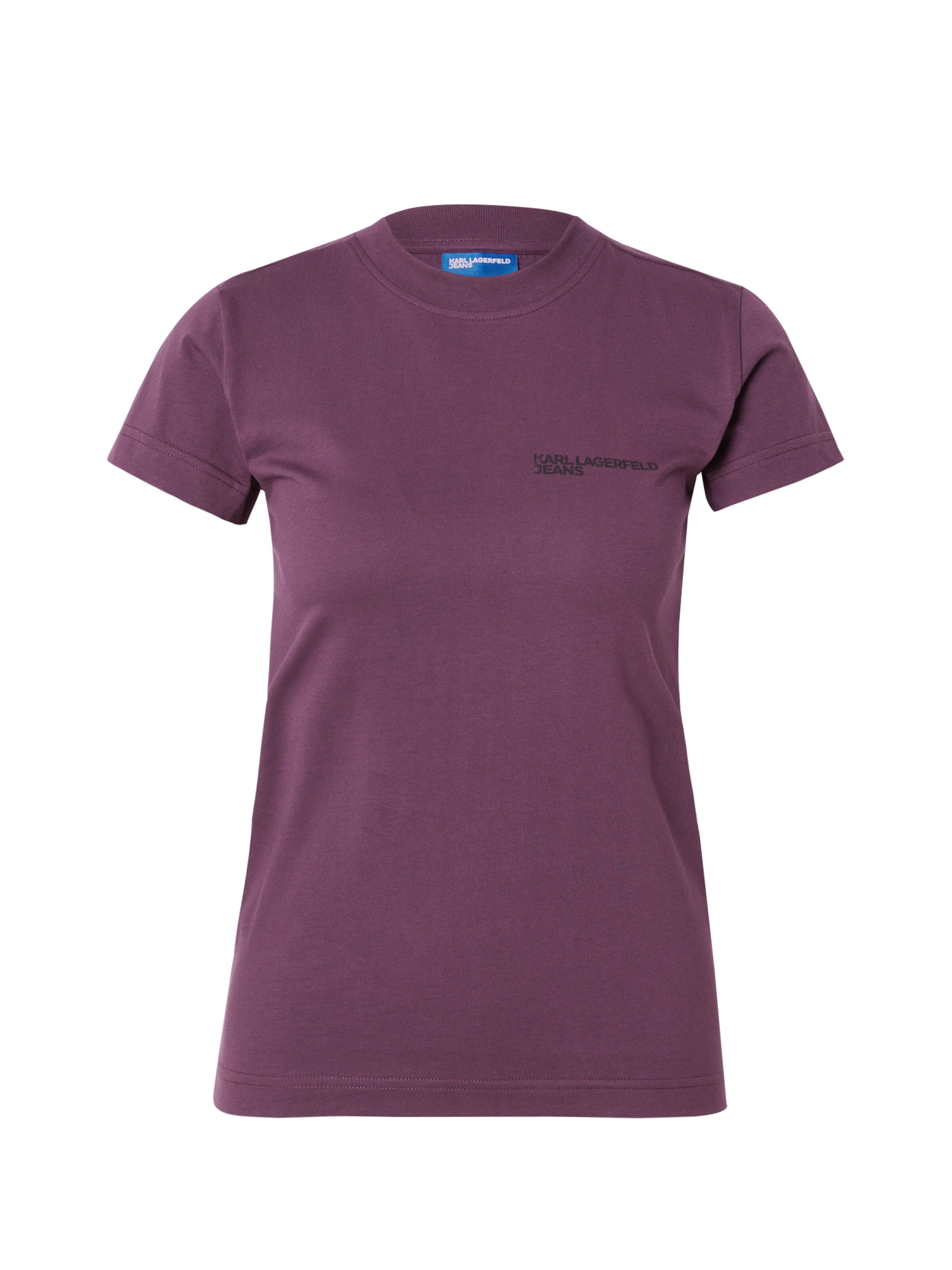 KARL LAGERFELD JEANS Póló - lila: elől