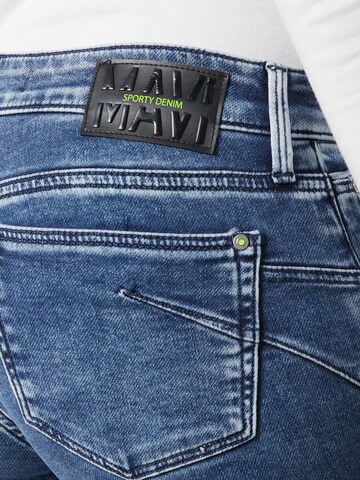 Mavi Slimfit Jeans 'Lexy' in Blauw