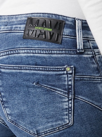 Slimfit Jeans 'Lexy' de la Mavi pe albastru