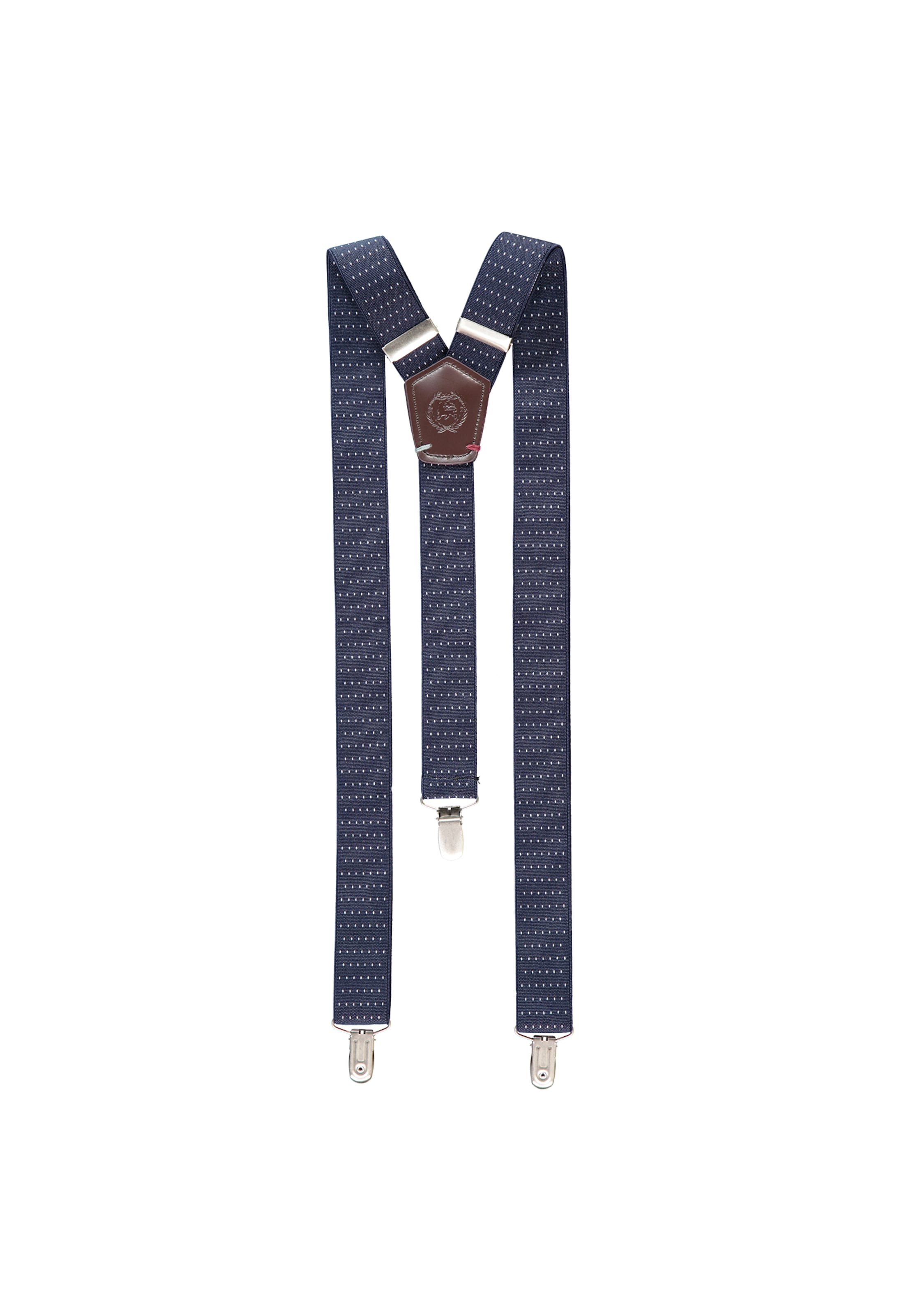 LERROS Suspenders in XS-XXL in Navy / Brown, Item view