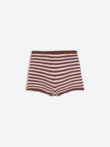 Bershka Skinny Bukser i brun