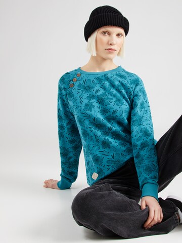 Ragwear Sweatshirt 'DARRIA' in Blau