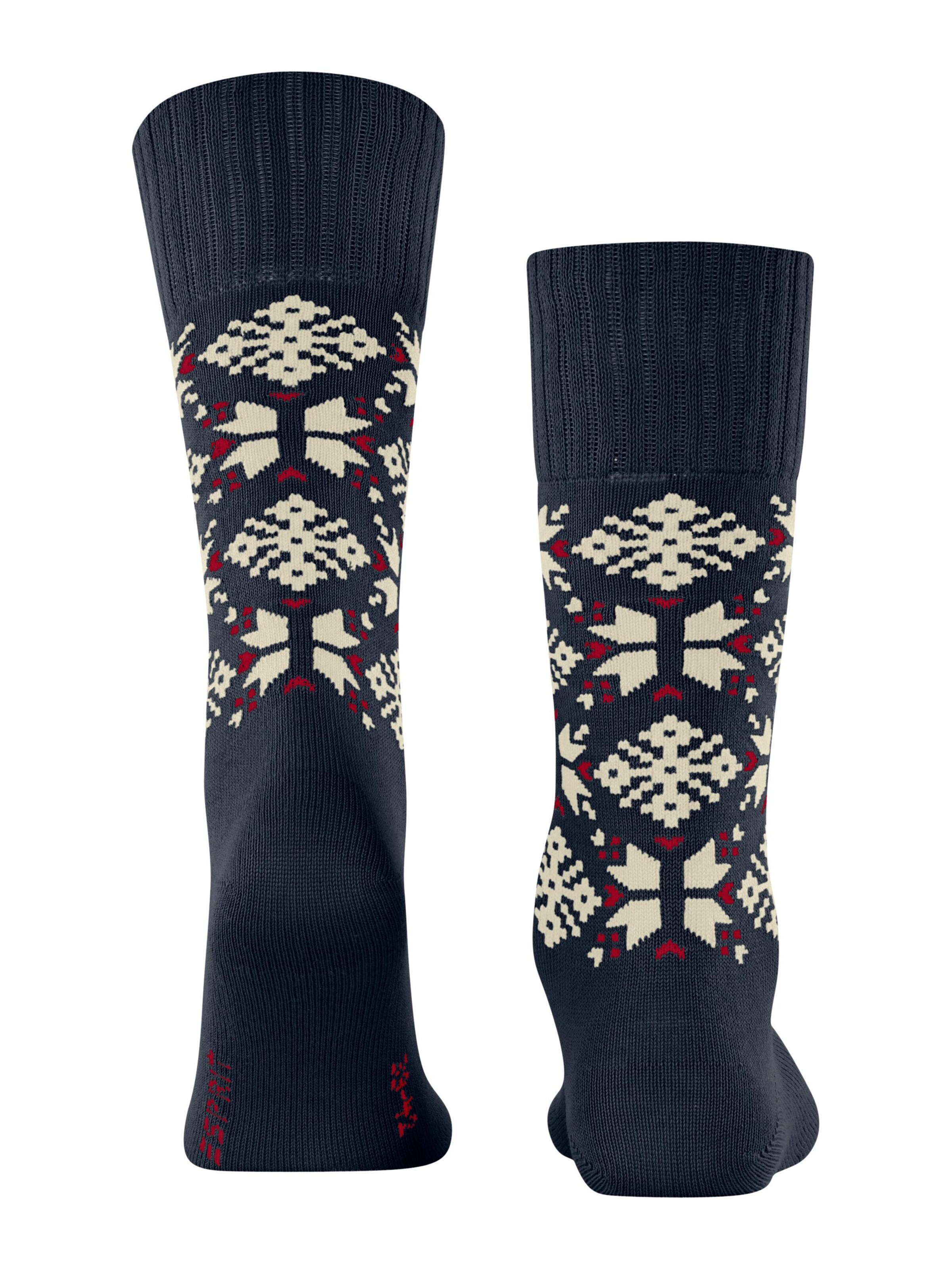 ESPRIT Socks 'Winter Star' in Blue