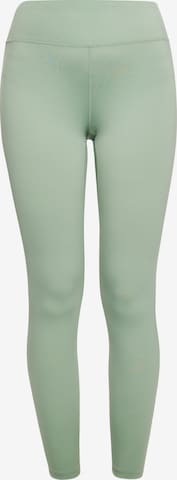 IZIA Skinny Workout Pants in Green: front