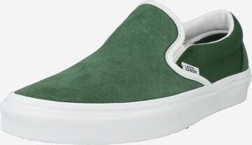 VANS Slip on boty – zelená: přední strana