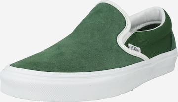 VANS Спортни обувки Slip On в зелено: отпред