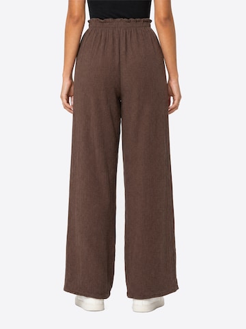 Wide Leg Pantalon 'Liska ' Seasons of April en marron