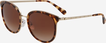 Lunettes de soleil MICHAEL Michael Kors en marron : devant