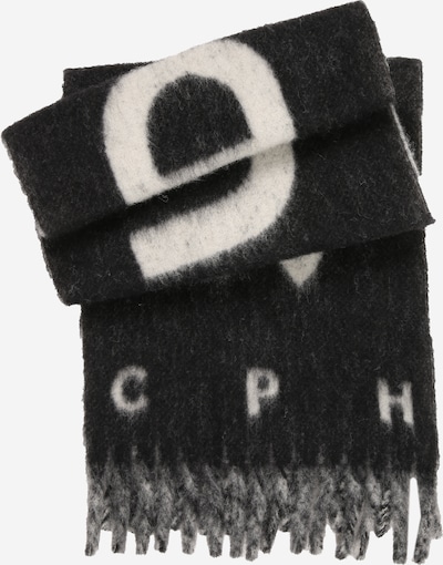 Copenhagen Studios Шарф в Черный / Цвет белой шерсти, Обзор товара