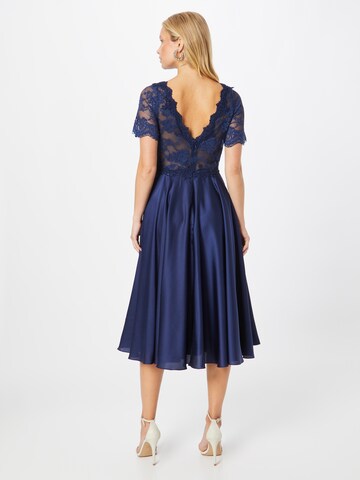 mascara Cocktail Dress in Blue