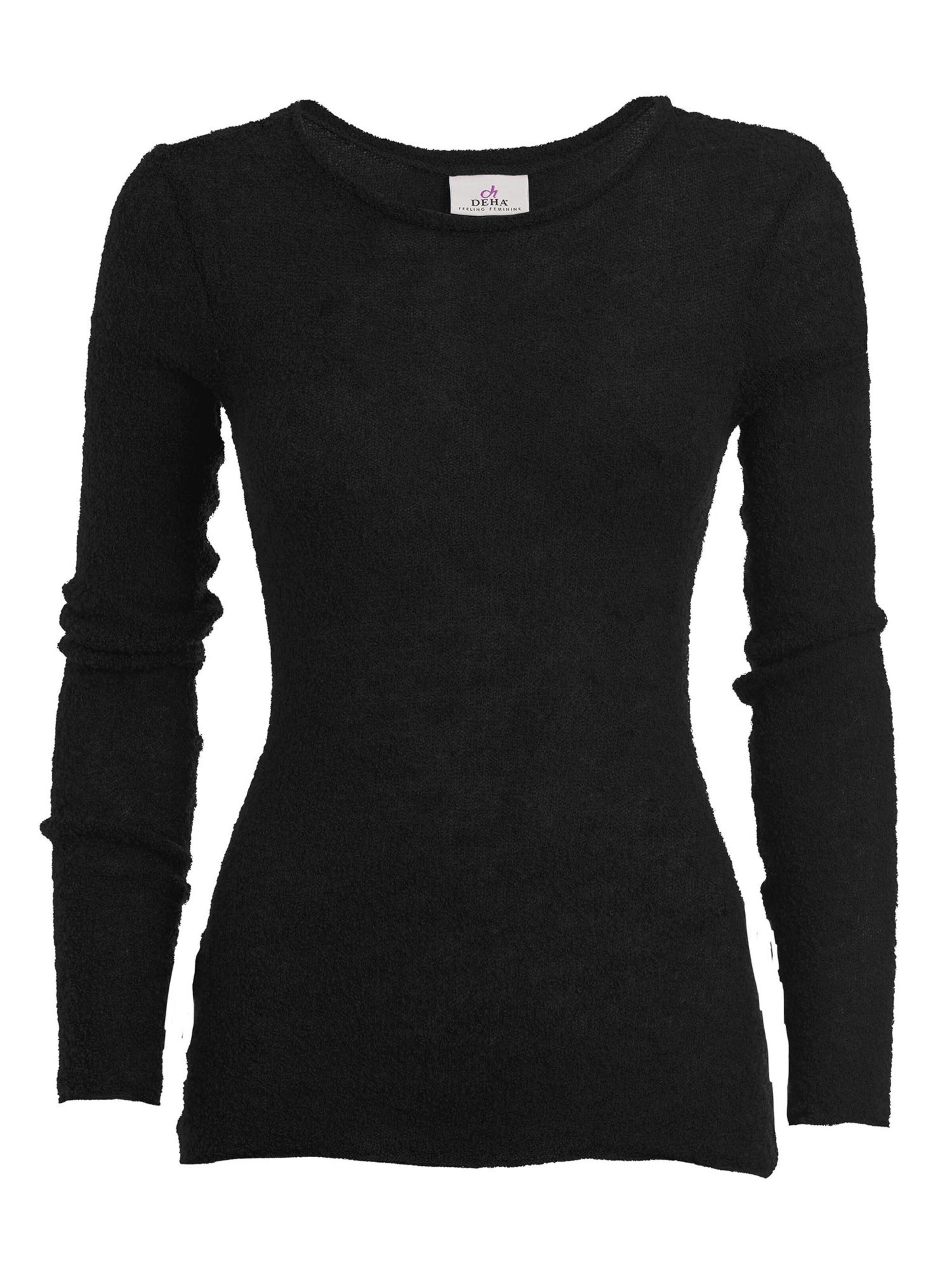 DEHA Trui in Zwart: voorkant