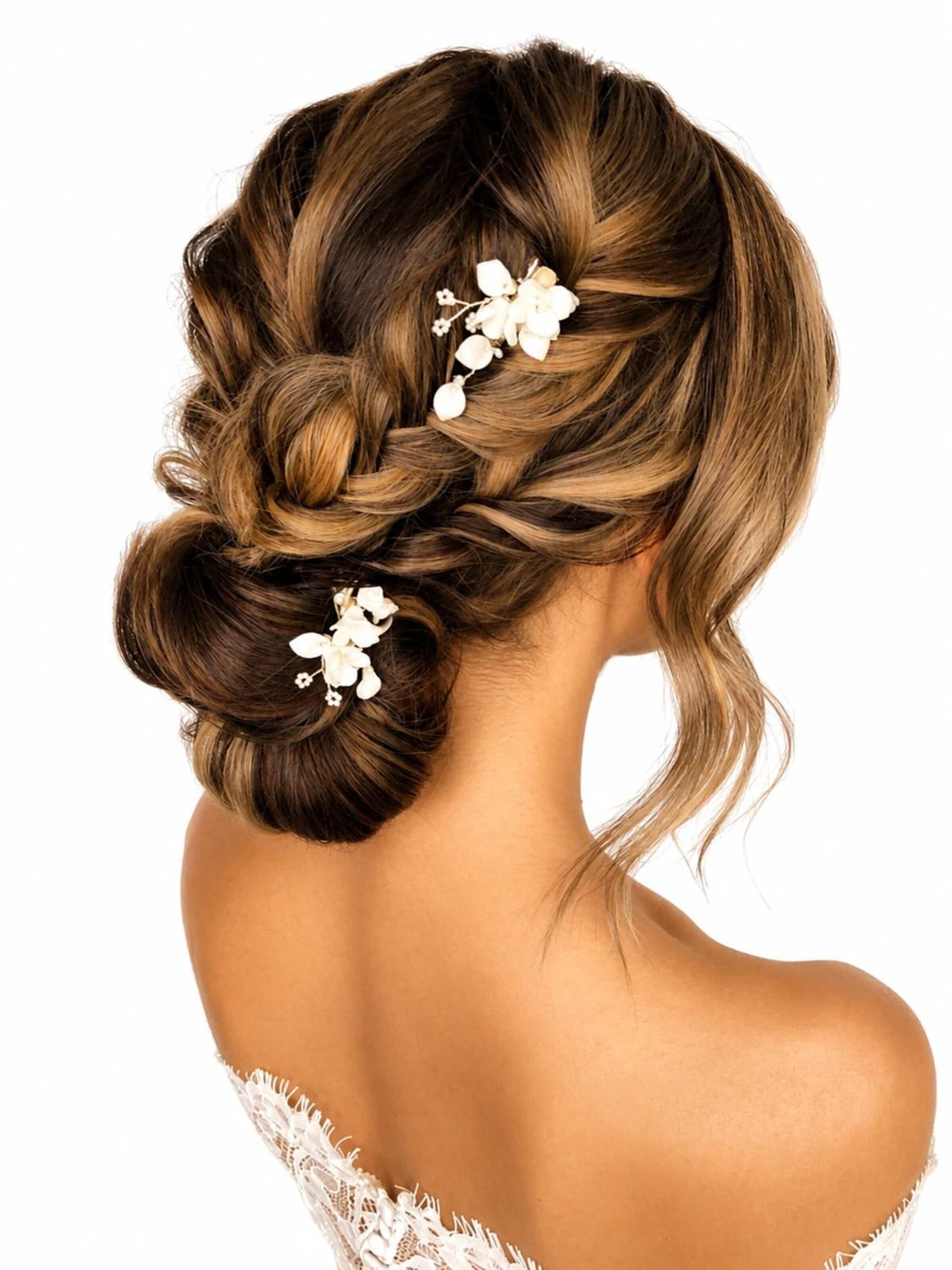 Ornement pour cheveux 'Vanessa' Sally Jane Bridal en argent