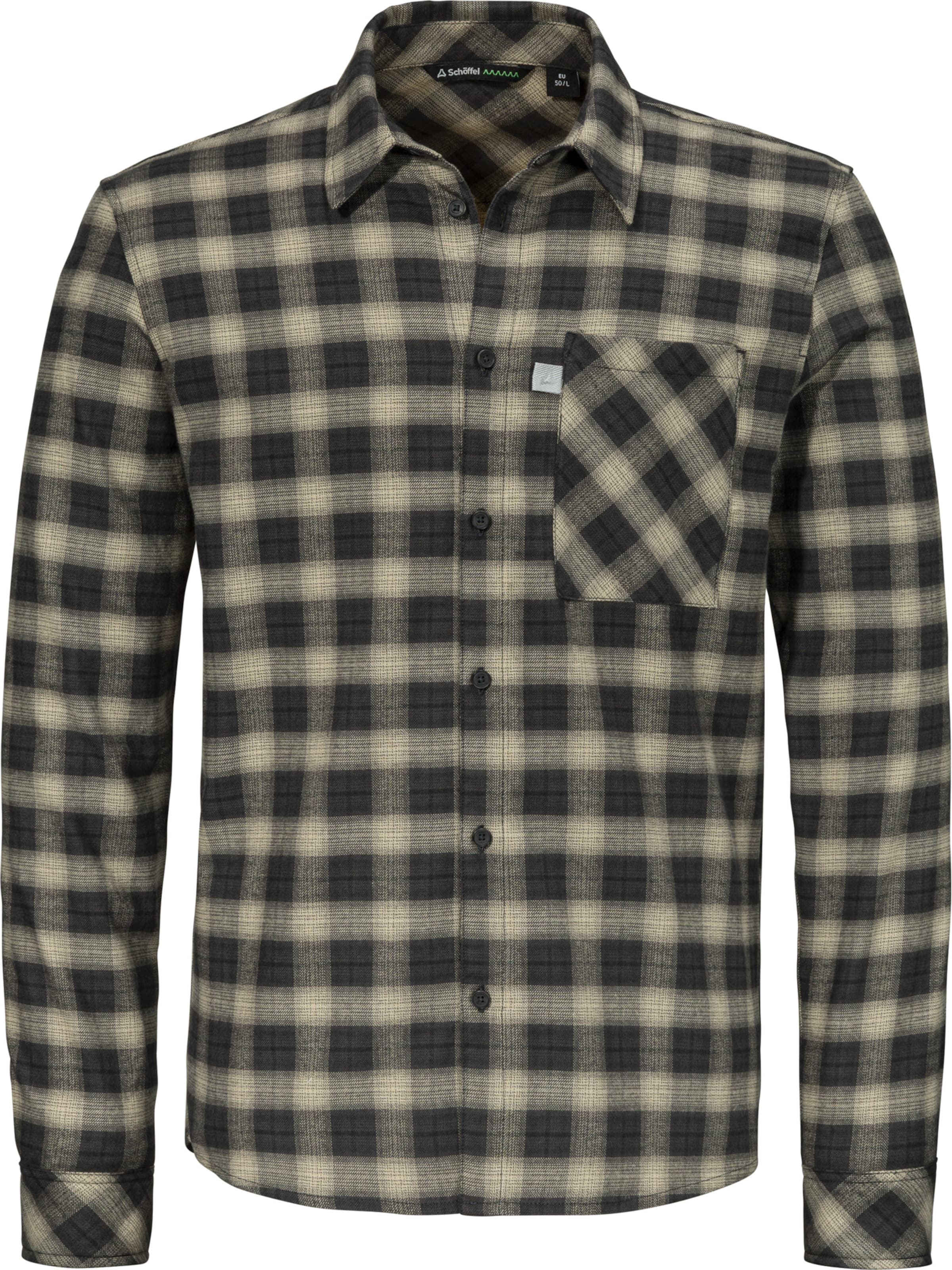 Coupe regular Chemise fonctionnelle Schöffel en mélange de couleurs : devant