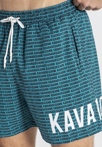 Gianni Kavanagh Badeshorts 'Replay' in Grün
