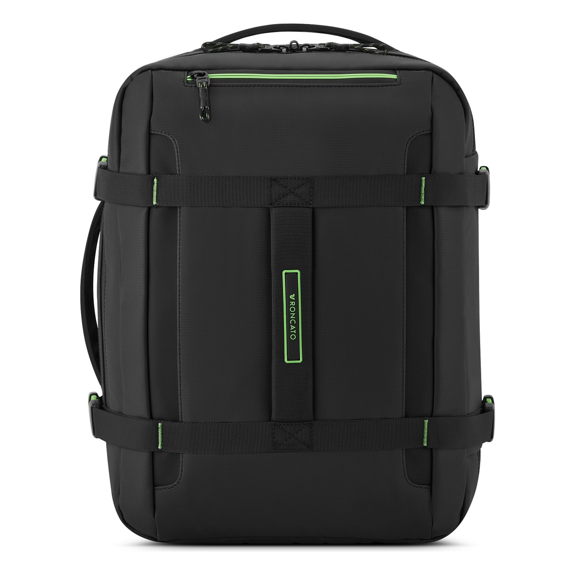 Roncato Rucksack in Schwarz: Vorderseite