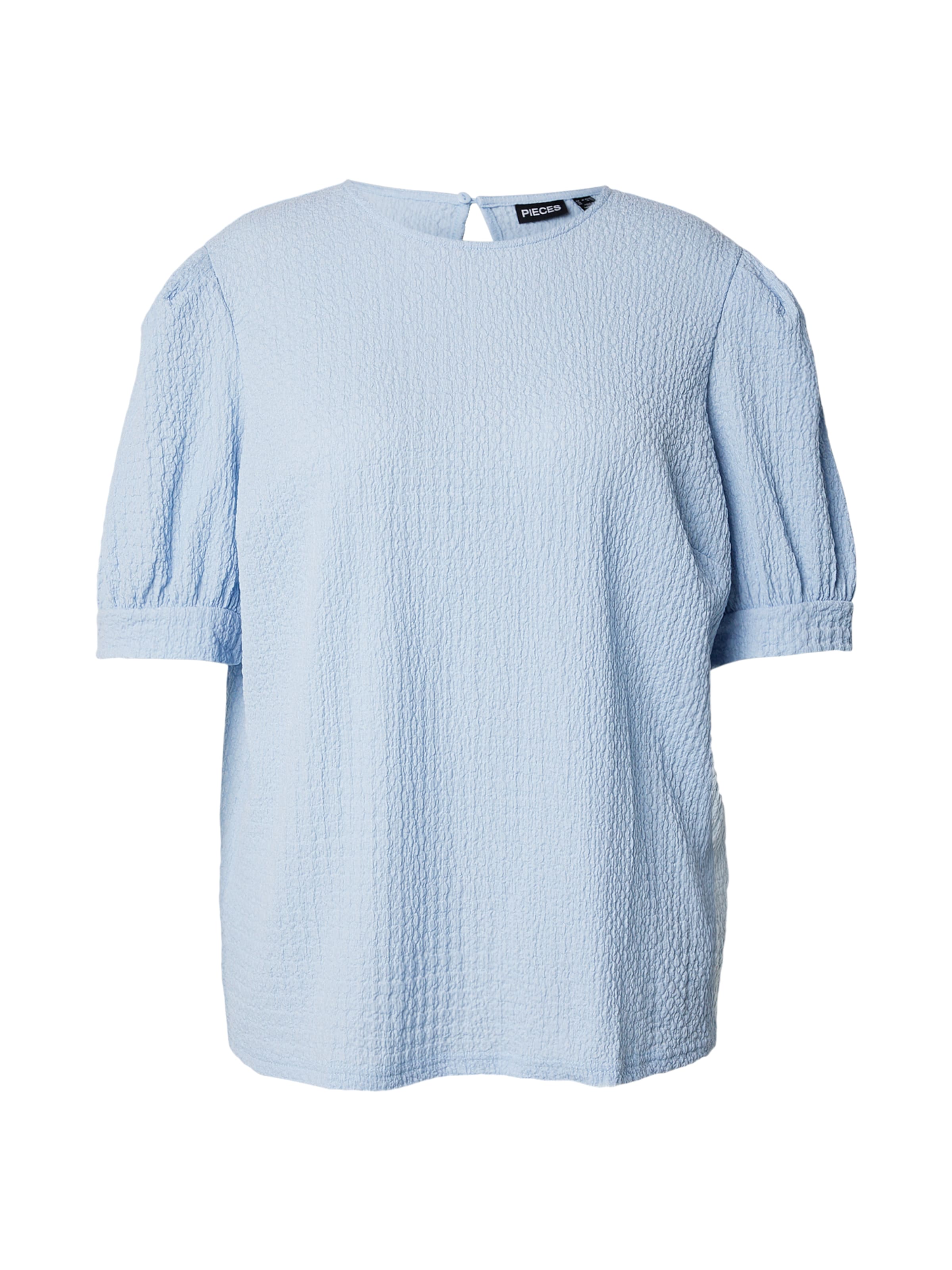 Chemisier 'PCJAMAL' PIECES Curve en bleu : devant