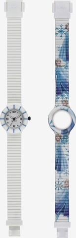 Hip Hop Uhr 'Christmas' in Blau: Vorderseite