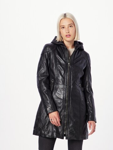 Gipsy Ανοιξιάτικο και φθινοπωρινό παλτό 'Marlis' σε μαύρο: μπροστά