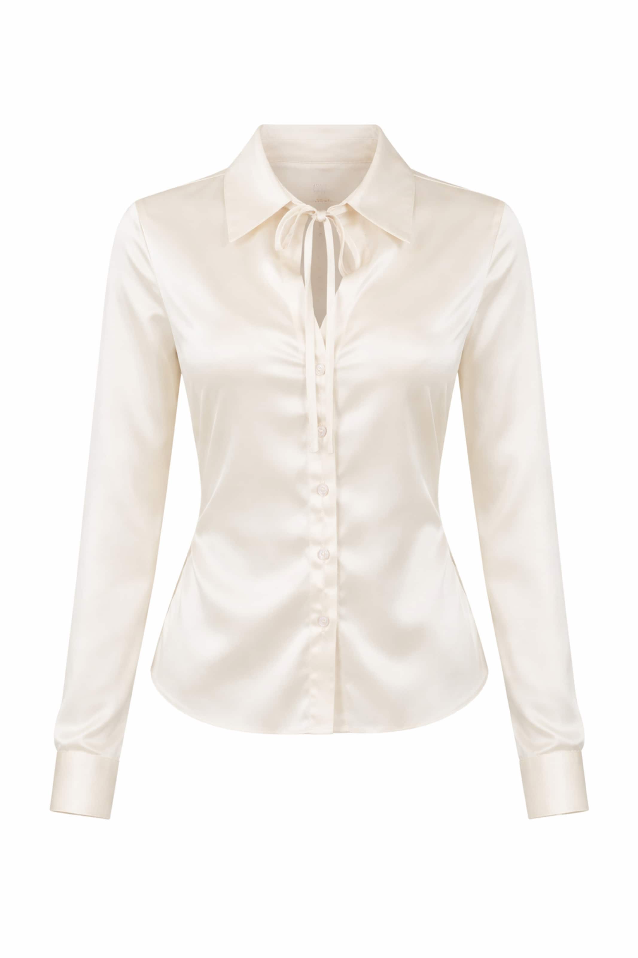 BRAVE SOUL Blouse in Wit: voorkant