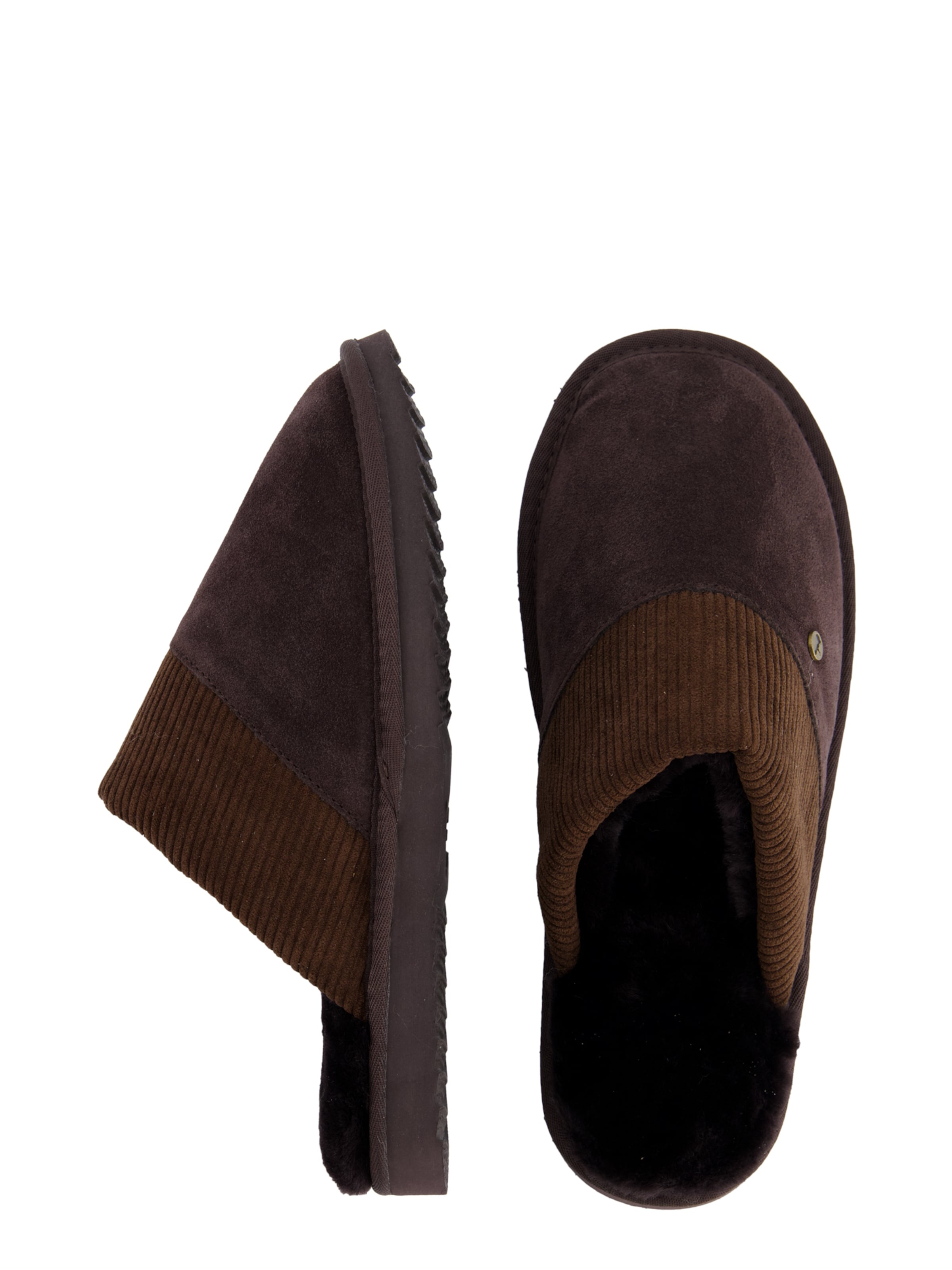 Warmbat Hausschuh 'Perth' in Braun