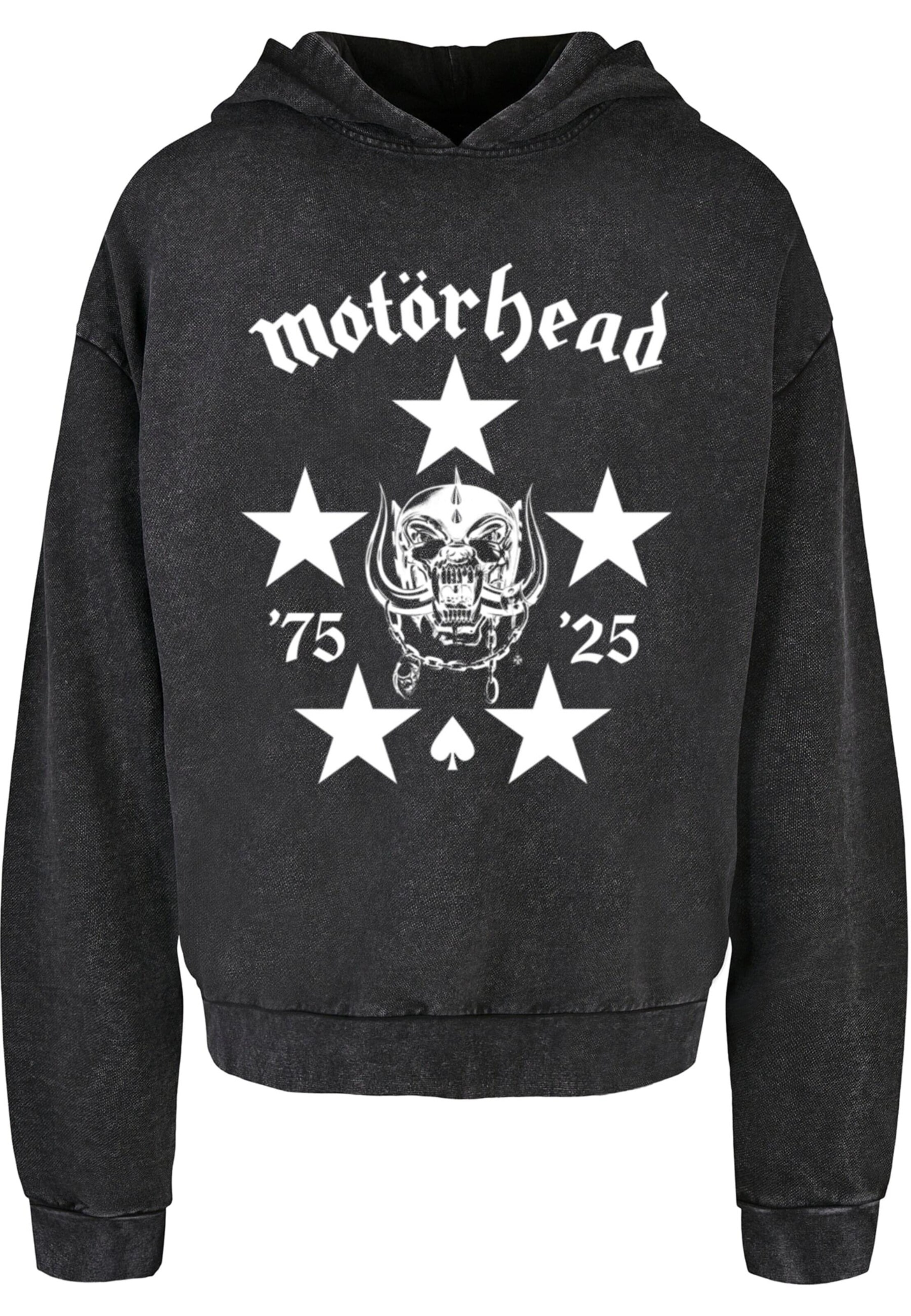 Merchcode Sweatshirt 'Motorhead - 50th BMG' in Black: front