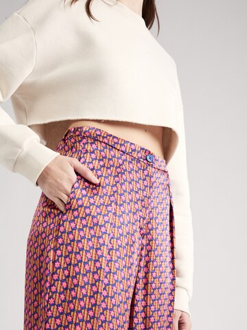 AMERICAN VINTAGE Loosefit Kalhoty se sklady v pase – mix barev