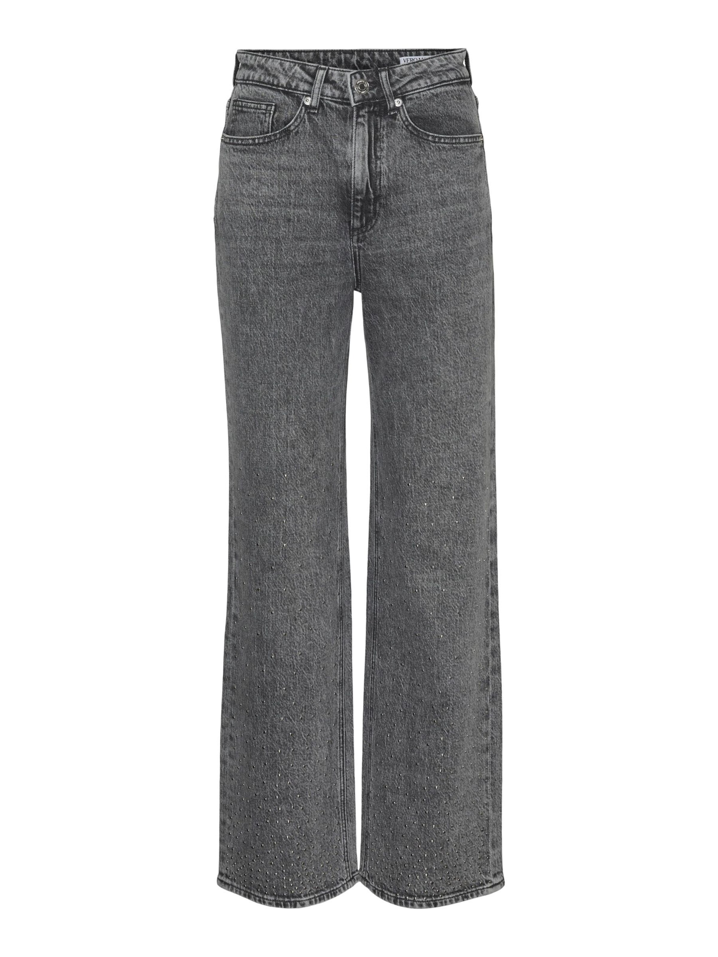 Regular Jean 'Tessa' VERO MODA en gris : devant