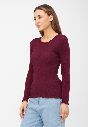 TOOche Shirt 'Berry Sparkle' in Red