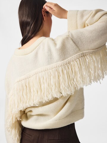 PIECES Sweater 'IVA' in Beige
