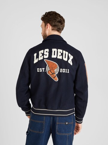 Les Deux - Chaqueta de entretiempo 'Varsity' en azul