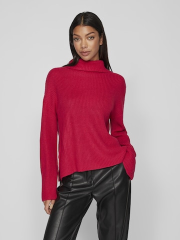 VILA Sweater 'Vigga' in Red: front