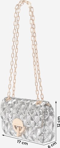 Vanessa Bruno Shoulder Bag 'NANO MOON' in Silver