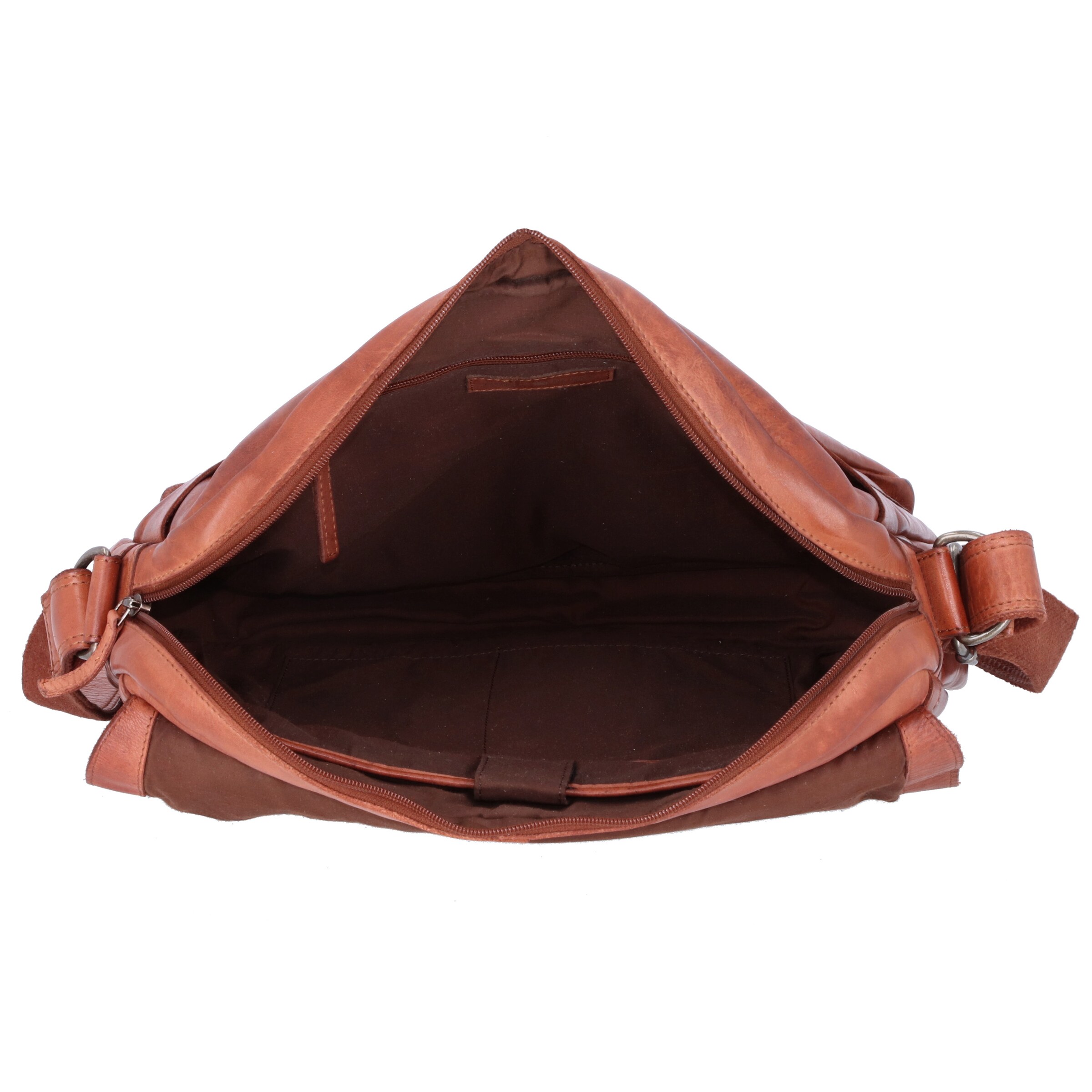 GREENBURRY Schoudertas 'Vintage' in Bruin