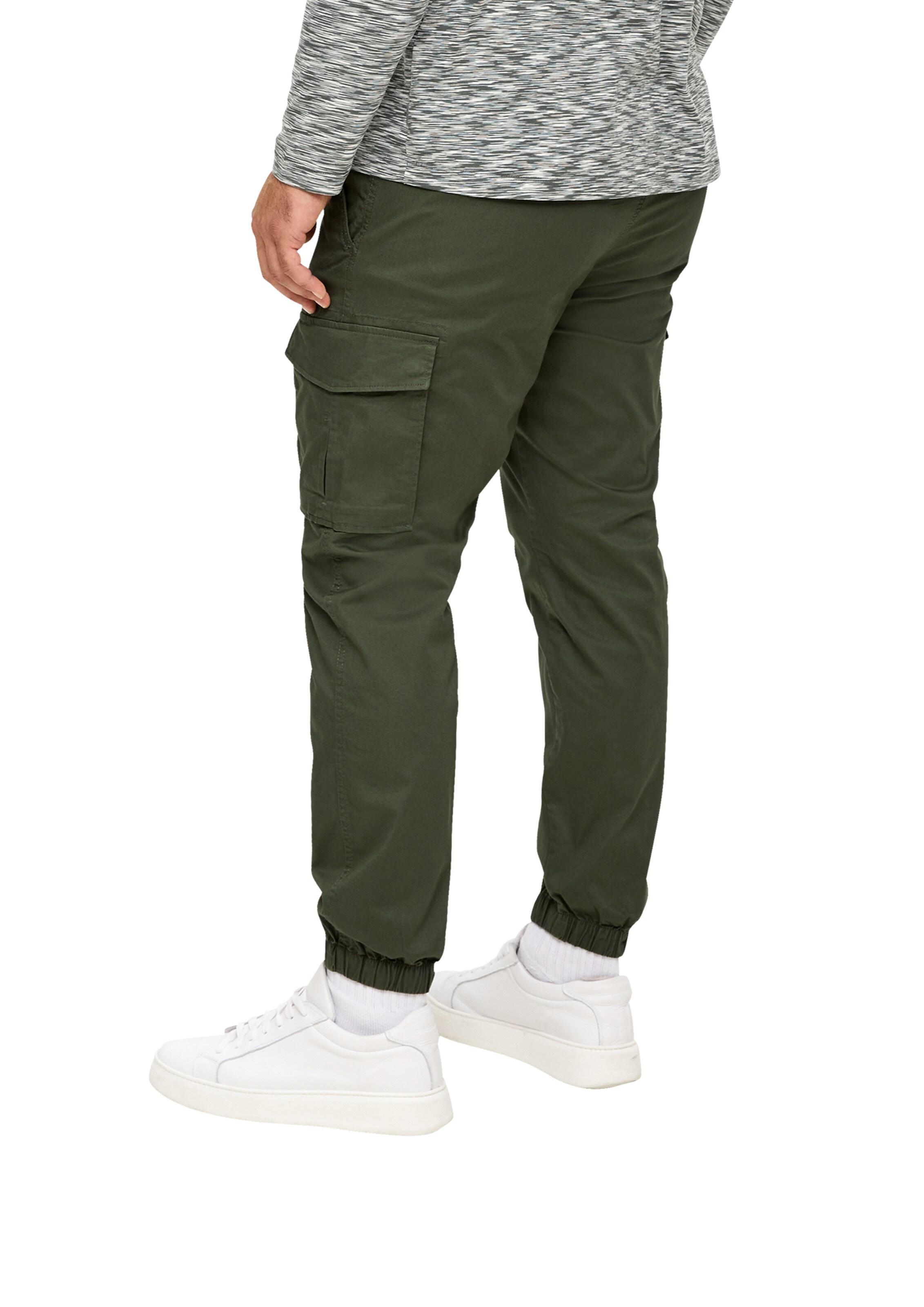 s.Oliver Tapered Cargo Pants in Green