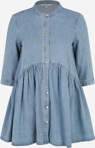 Only Petite Sukienka koszulowa 'CHICAGO' w kolorze niebieski: przód
