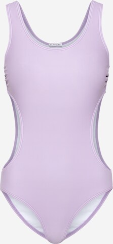 LSCN by LASCANA - Bustier Traje de baño 'Gina' en lila: frente