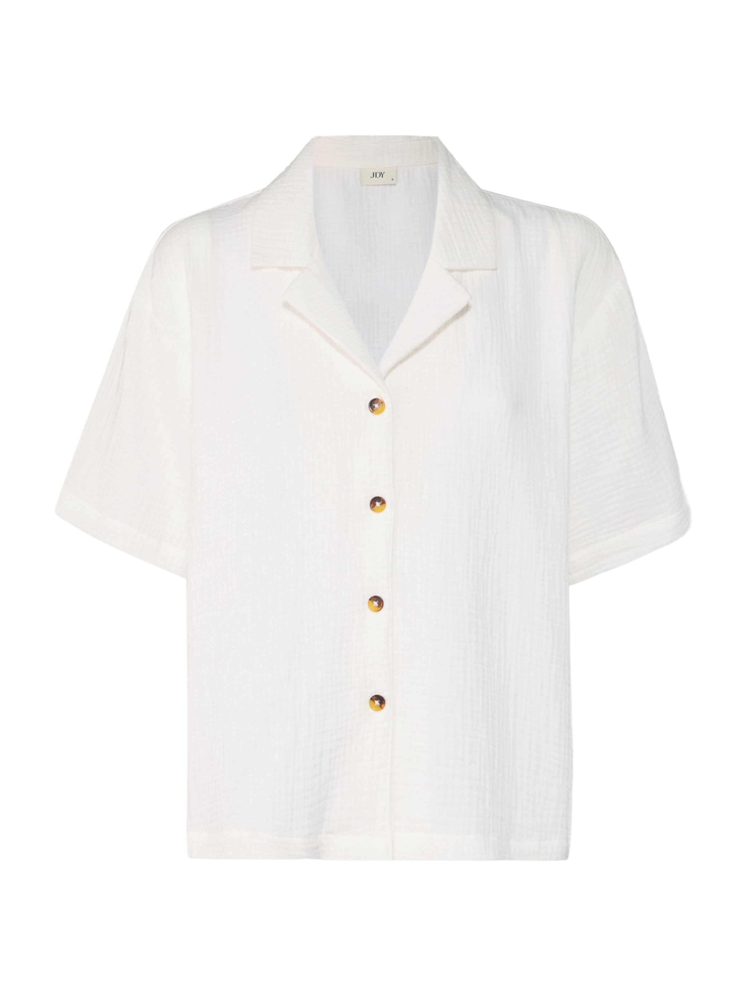 JDY Bluse 'JDYTHEIS' i hvid: forside