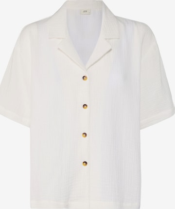 JDY Bluse 'JDYTHEIS' i hvid: forside