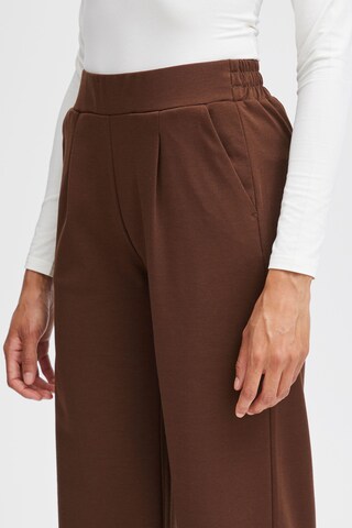 b.young Wide leg Pants 'Rizetta' in Brown
