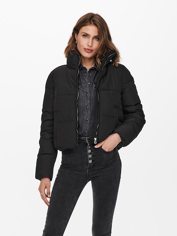 Veste d’hiver 'Dolly' ONLY en noir : devant