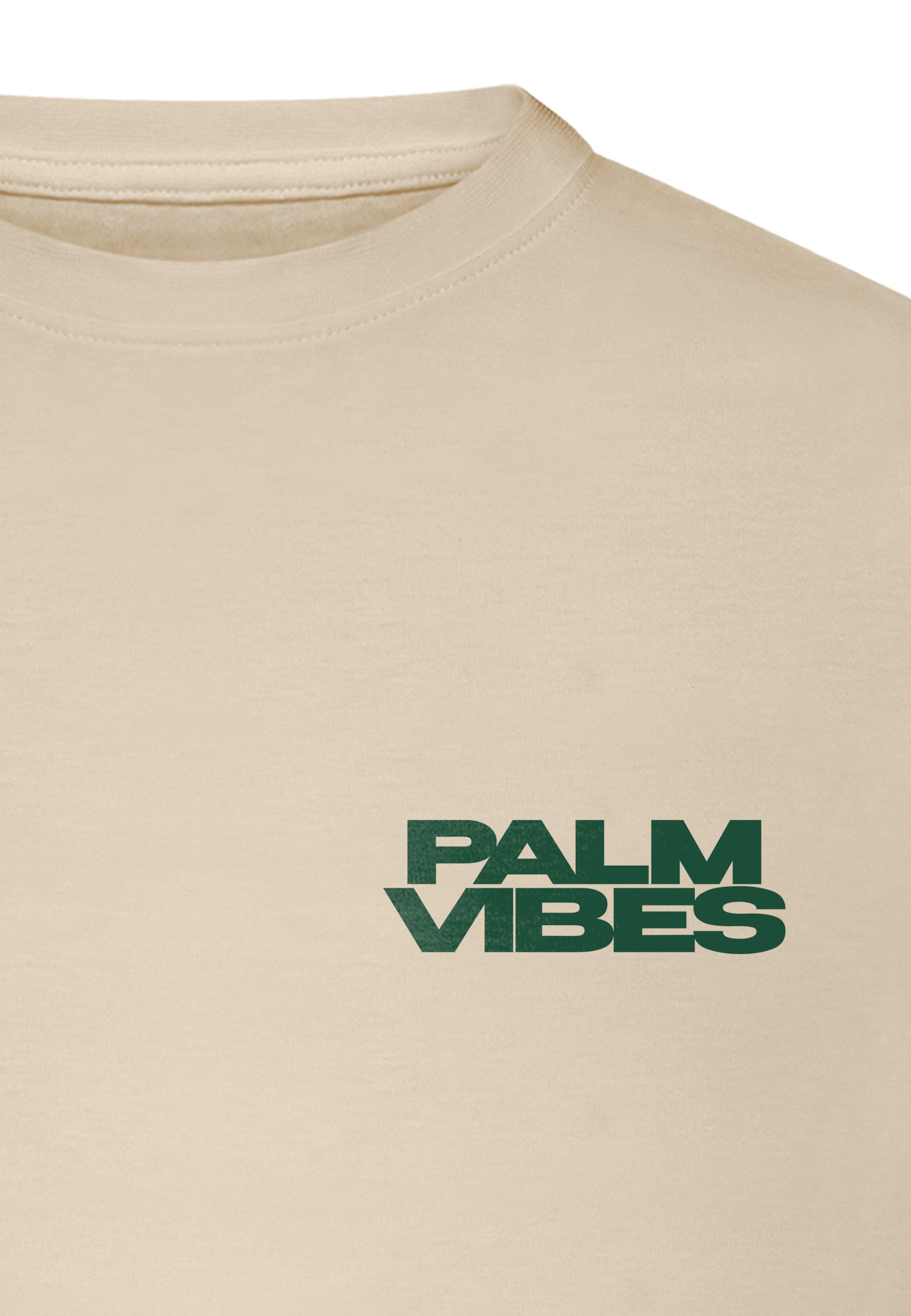 Mister Tee Koszulka 'Palm Vibes' w kolorze biały