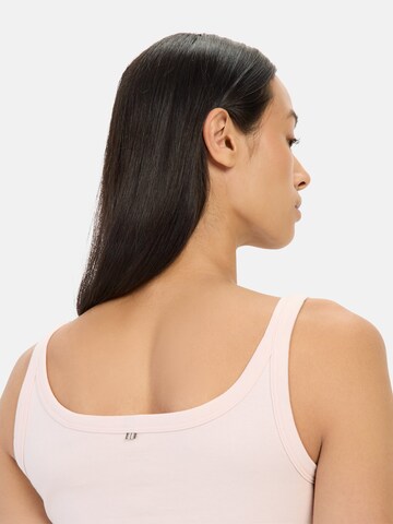 CAMEL ACTIVE Basic Top aus reiner Baumwolle in Weiß