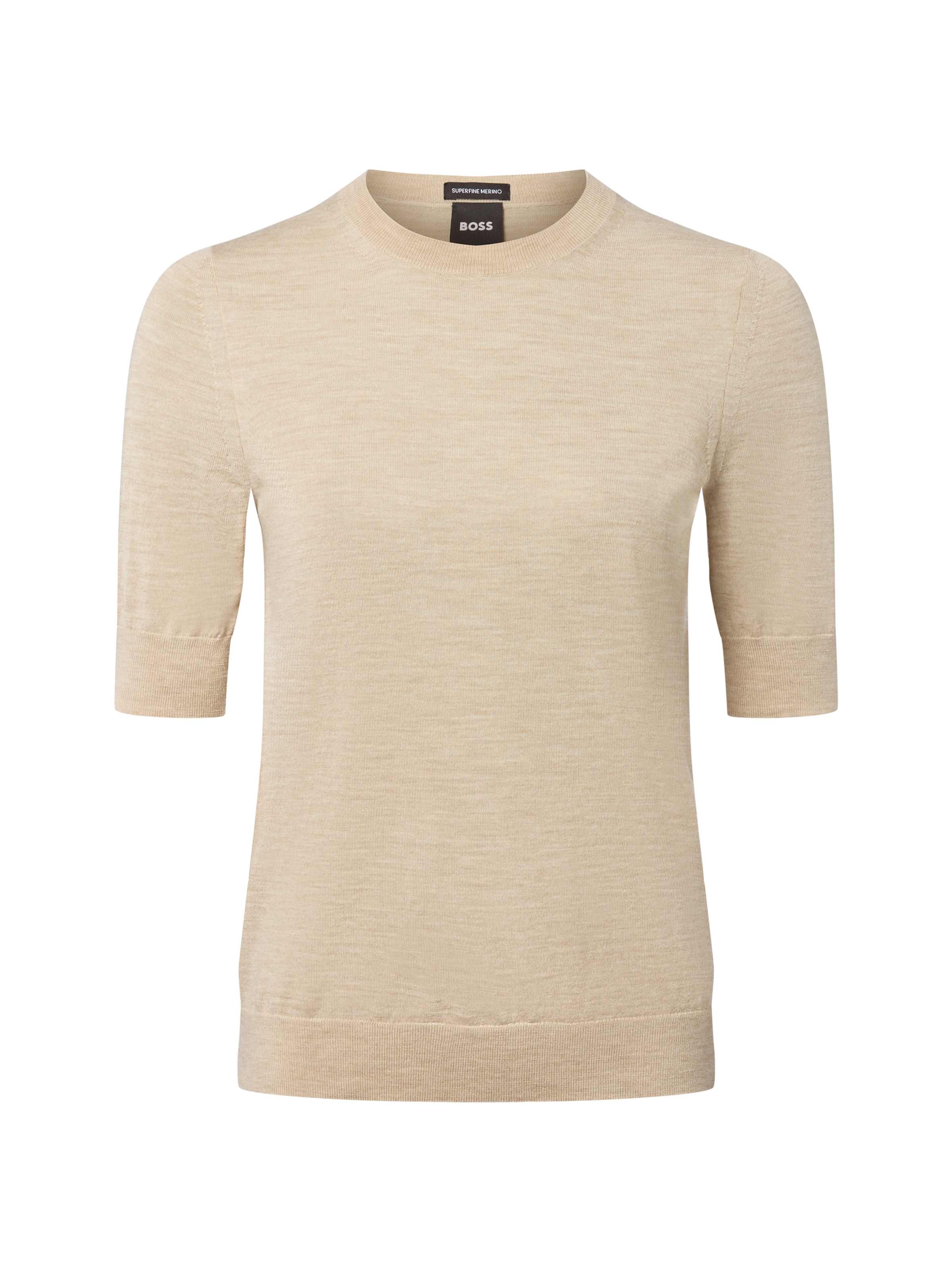 BOSS Sweater in Beige: front