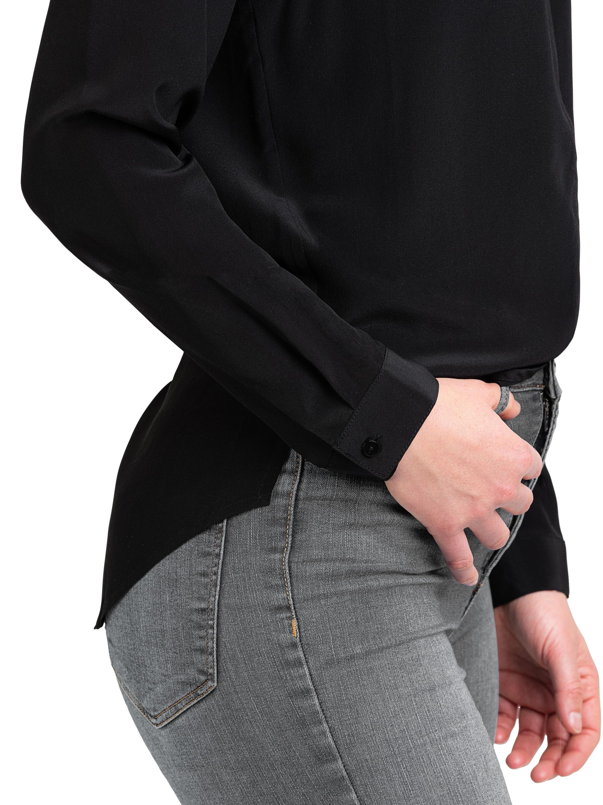 Posh Gear Blouse 'Seidenbluse Nobicetta' in Black
