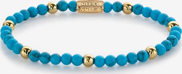 Rebel & Rose Bracelet in Blue: front