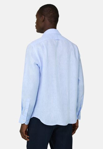 Boggi Milano Regular Fit Hemd in Blau