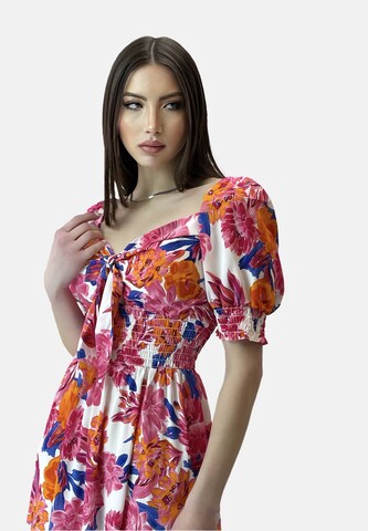 Robe d’été Elara en rose