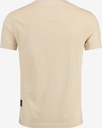 T-Shirt 'MT PLAN' Key Largo en beige
