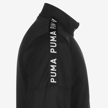 PUMA Trainingsjacke in Schwarz